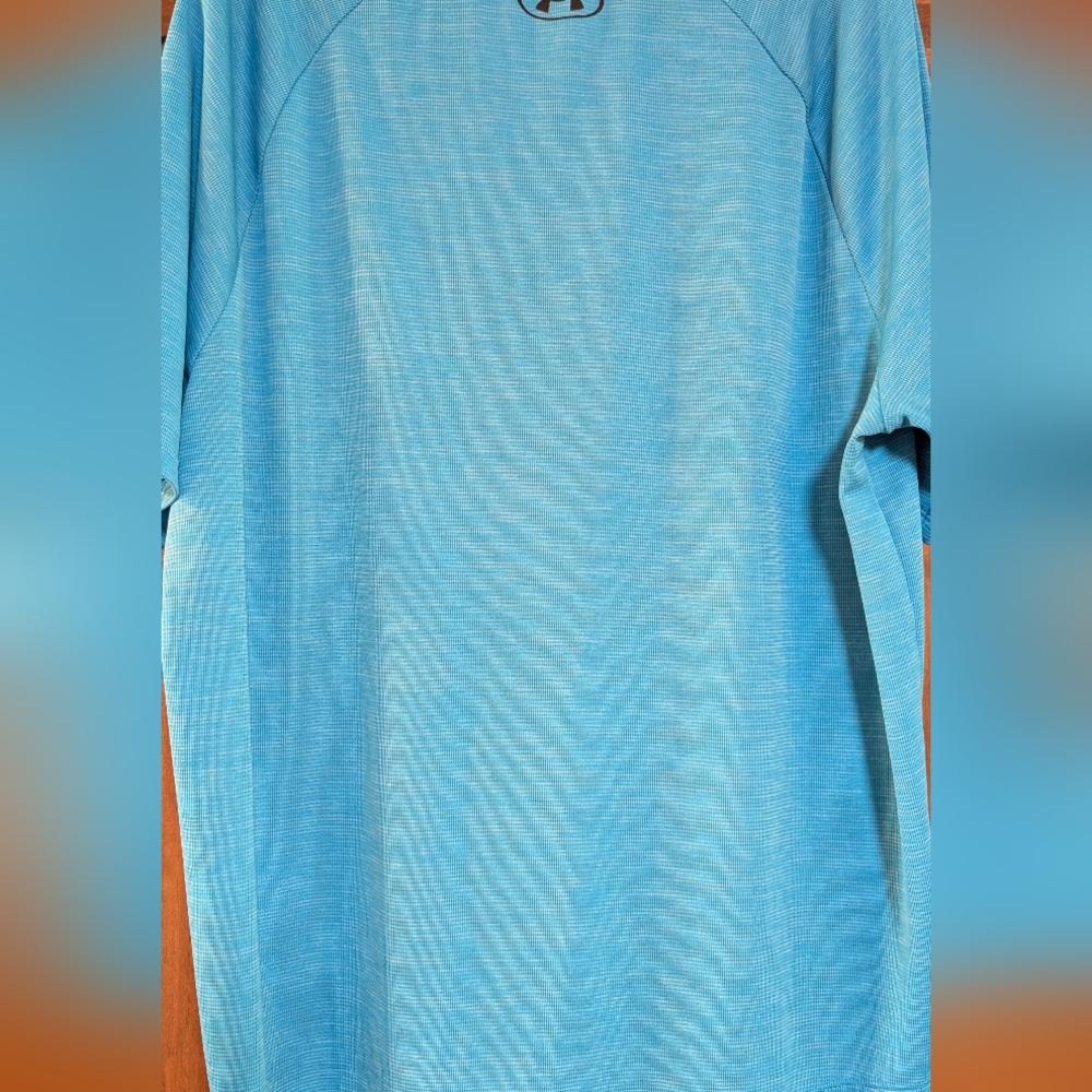 Under Armour Men's Blue Short Sleeve Tech Tee- L - Picture 6 of 7